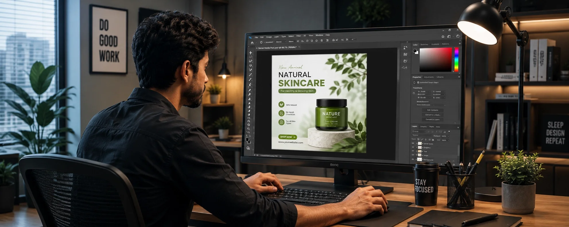 Graphic designing project